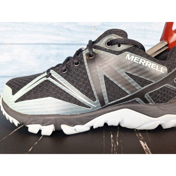 Merrell MQM Flex 2 Hiking Trail Running Shoes Black Grey Women's Sz 6 - Picture 3 of 16